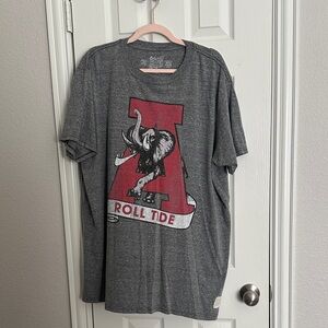 Original Retro Brand Big & Tall Triblend Charcoal Roll Tide Tee